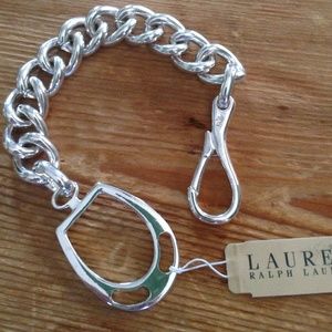 Ralph Lauren silver equestrian bracelet